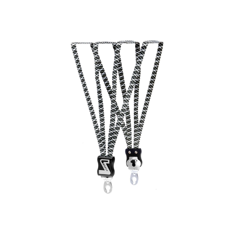 Load image into Gallery viewer, Snelbinder Simson zwart wit xl
