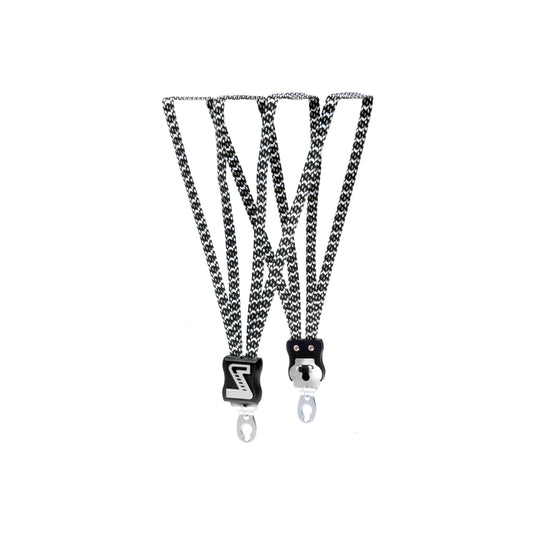 Snelbinder Simson zwart wit xl