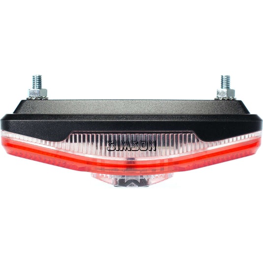 Simson batterij bagagedrager achterlicht cliff 1 led on of