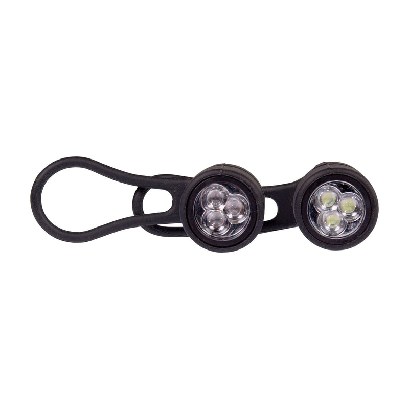 Load image into Gallery viewer, Simson verlichtingsset Simmy incl.batterijen zwart op kaart
