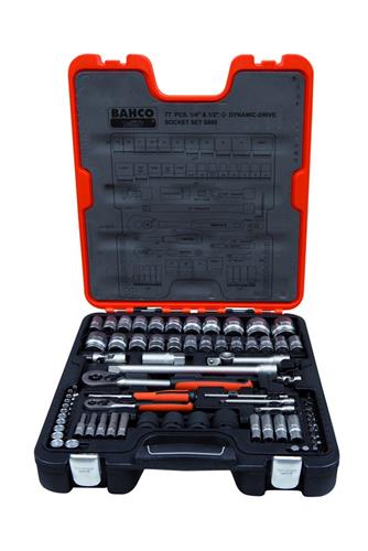 Bahco dopsleutelset 1 2 +1 4