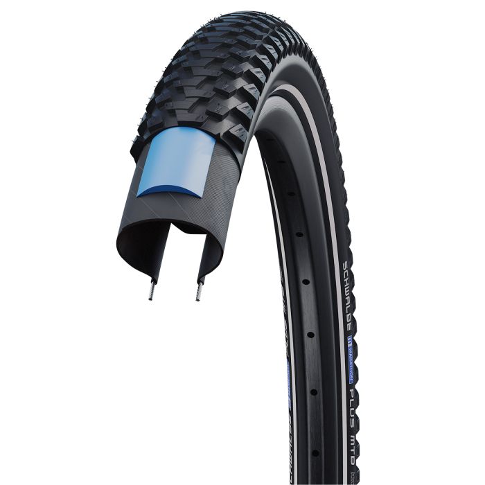 Load image into Gallery viewer, Schwalbe draadband marathon plus mtb 57-584 +r zwart
