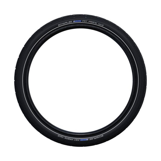 Schwalbe fat frank - wired - sbc - k-guard - 26x2.35 - black + reflex