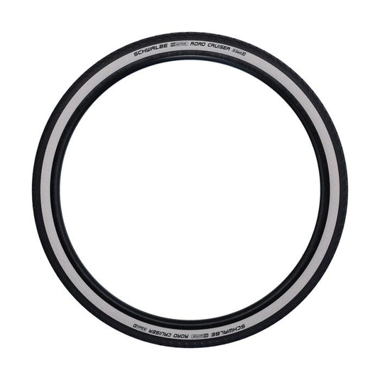 Schwalbe road cruiser - wired - green compound - k-guard - 24x1.75 - whitewall