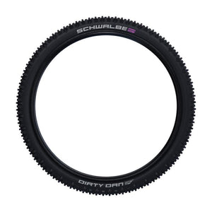 Schwalbe dirty dan - tle - addix ultra soft - super downhill - 29x2.35 - black