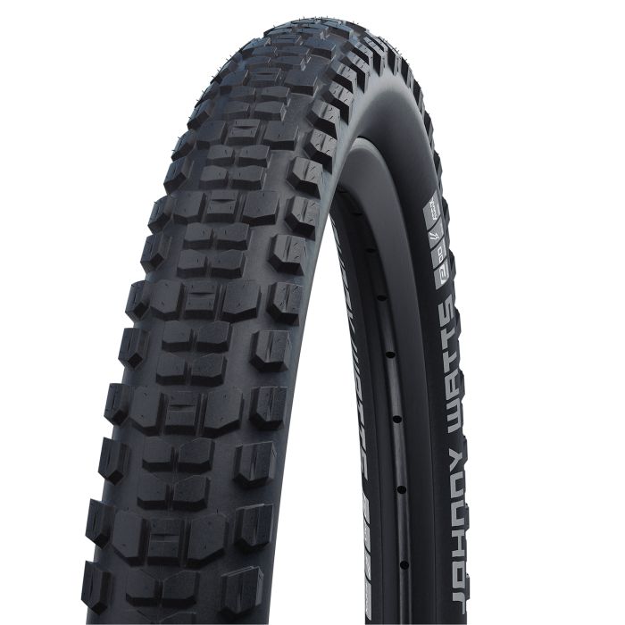Load image into Gallery viewer, Schwalbe johnny watts plus - wired - addix green - standard - radial - 27.5x2.35 - black + reflex
