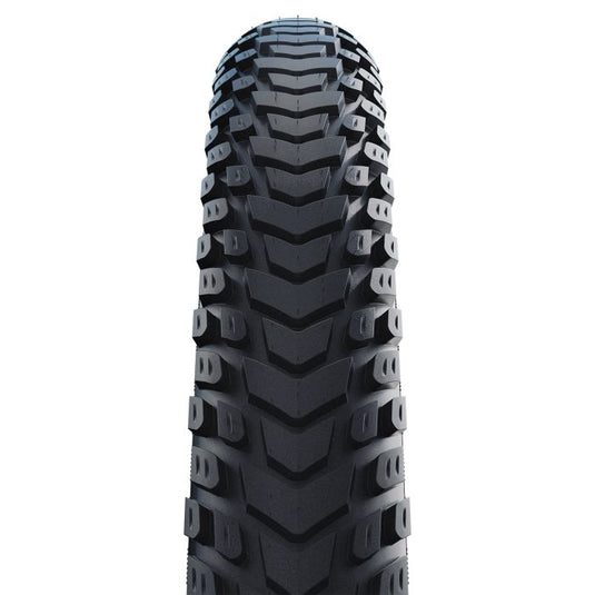 Schwalbe marathon mondial pro - folding - addix - v-guard - 27.5x2.40 - black + reflex