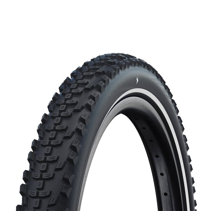 Load image into Gallery viewer, Schwalbe smart sam cargo - wired - addix e - super defense - 26x2.35 - black + reflex
