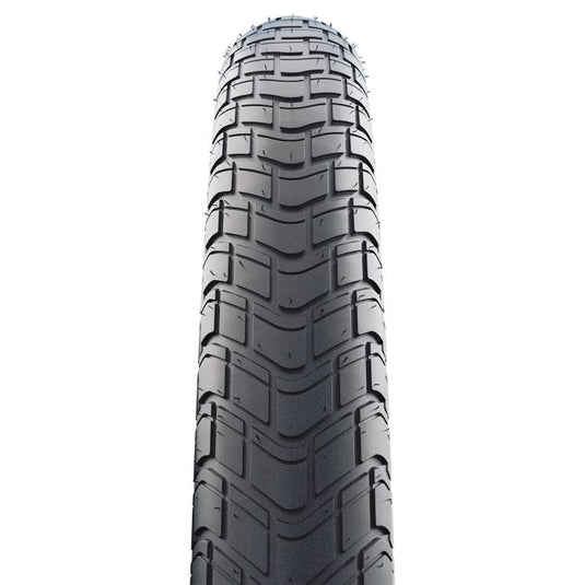 Schwalbe motion big apple - wired - addix green - raceguard - 16x2.15 - black + reflex