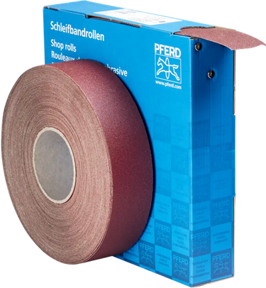 Pferd schuurlinnen 50mmx50m p150