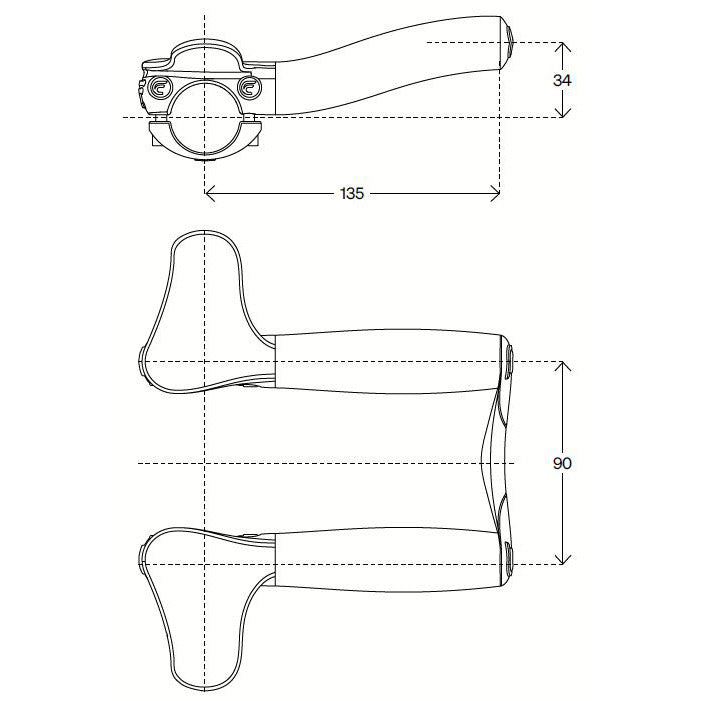 Load image into Gallery viewer, Deda Opzetstuur Carbon Blast
