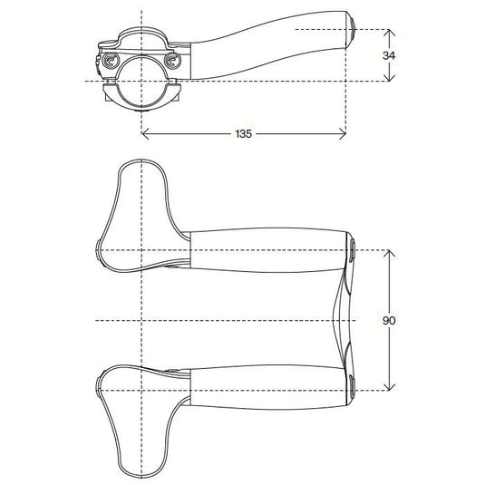 Deda Opzetstuur Carbon Blast