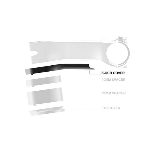 Dedacciai deda cover superbox 120mm nylon zwart