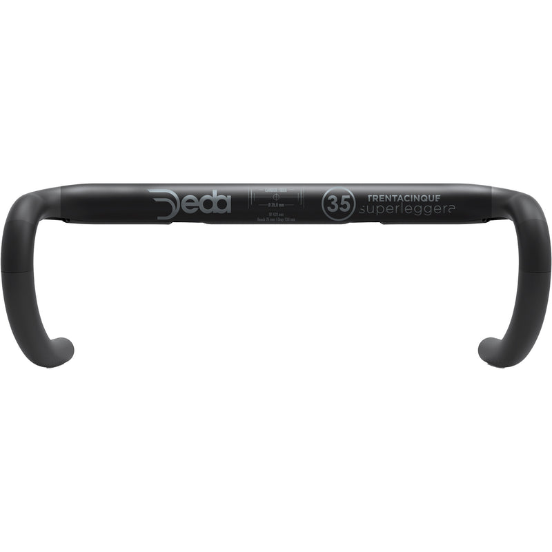 Load image into Gallery viewer, Deda Stuurbocht Superleggera 35 carbon 44cm POB
