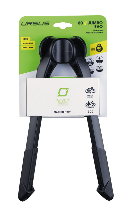 Ursus standaard dubbel jumbo evo zwart 300 mm. + bumper max 80 kg