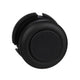 Harmony drukknop rond zwart met rubber afdichting | 10 stuks