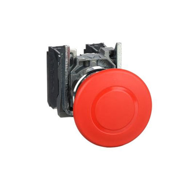 Harmony vuistslagknop 40mm rood 1s+1o