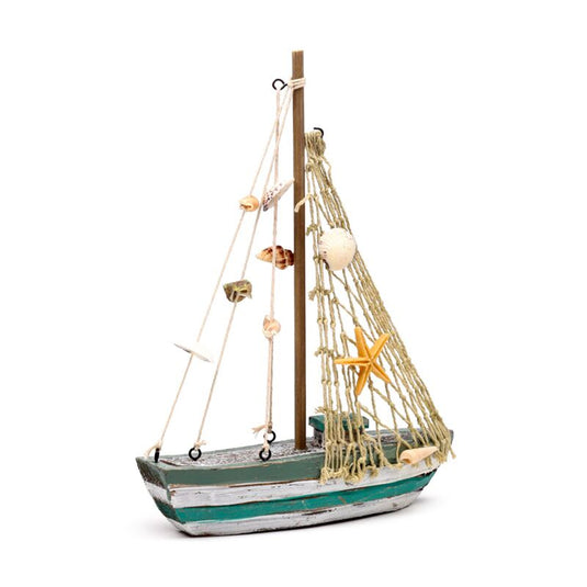 Strandsouvenir - zeilboot schelpen