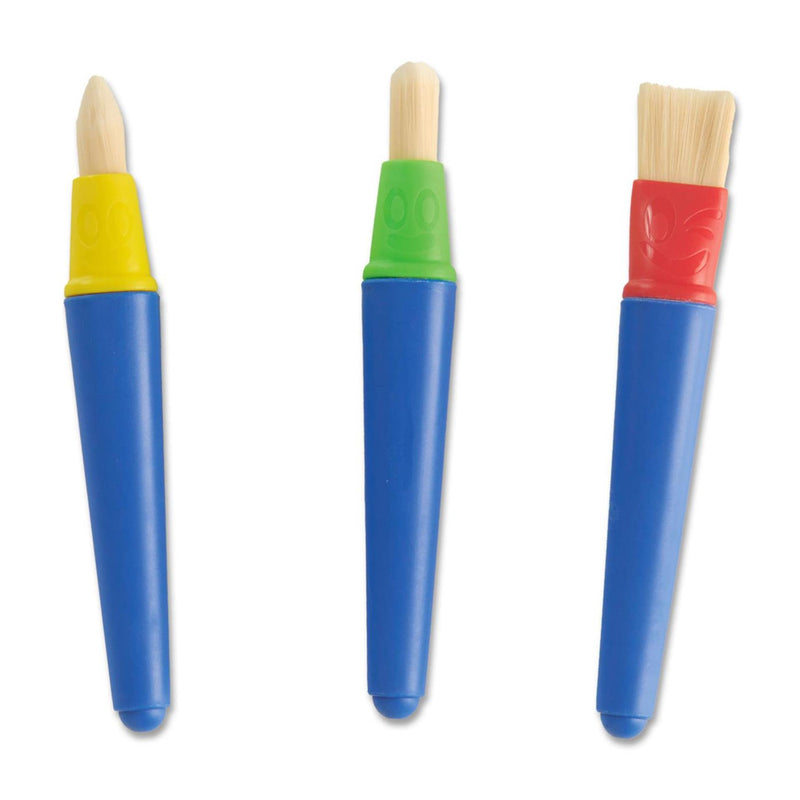 Load image into Gallery viewer, Ses veilige baby kwasten set a 3 stuks
