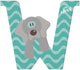 Sevi letter w weimaraner: 10 cm (83023)