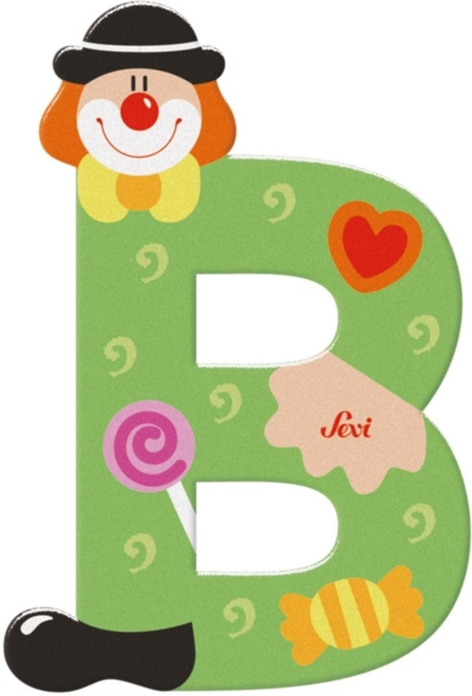 Load image into Gallery viewer, Sevi letter clown b: 10 cm (81738)
