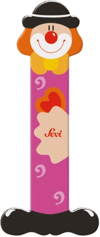 Sevi letter clown i: 10 cm (81745)