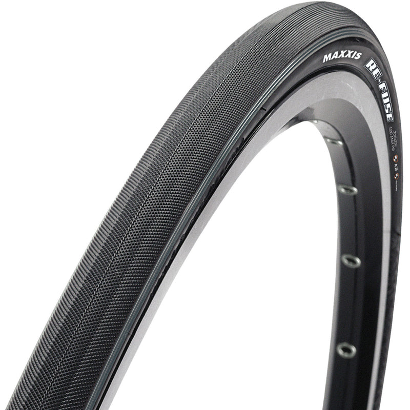 Load image into Gallery viewer, Maxxis vouwband re-fuse 32-622 carbon fiber 60tpi zwart
