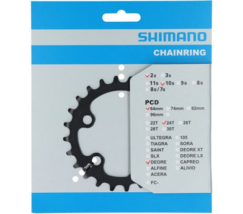 Shimano blad 30t 10v deore 96 64 fc-m6000 y1wc98010