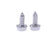 Simson Slotparkers - Ringslotbevestigingsset, 4,8x13mm, Zilver