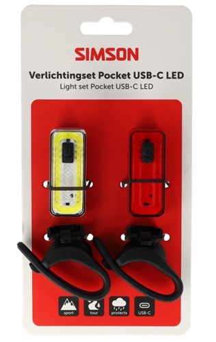 Cargue la imagen en el visor de la galería, Simson verlichtingset aurora pocket
