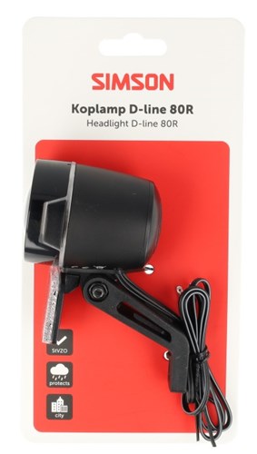 Simson koplamp aurora d-line 80r