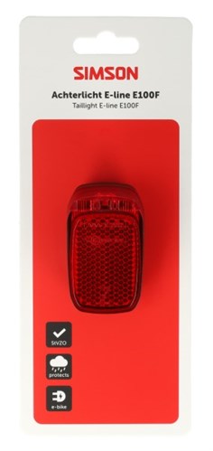 Load image into Gallery viewer, Simson aurora achterlicht e-line e100f
