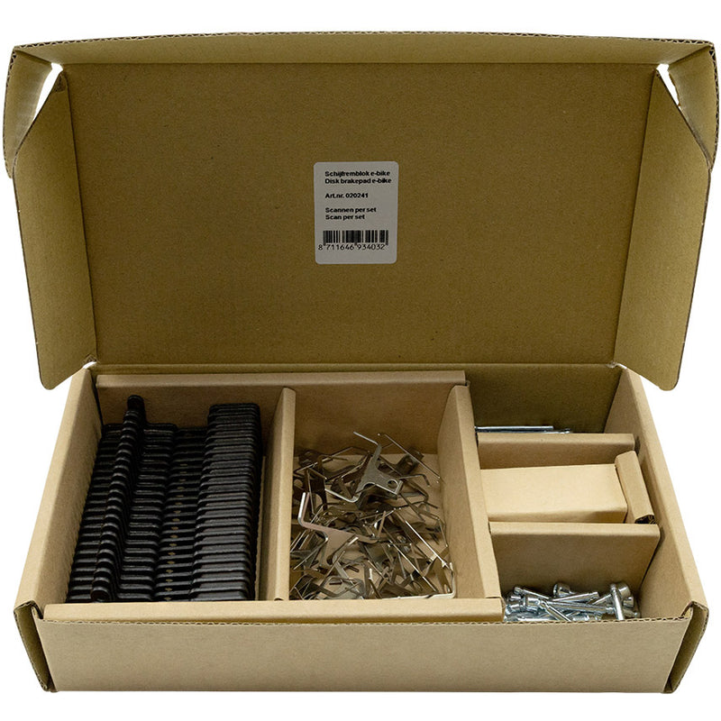 Load image into Gallery viewer, Simson schijfremblok organisch shimano tektro bulk (25 sets)
