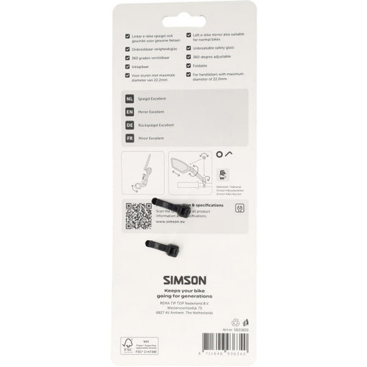 Simson spiegel excellent