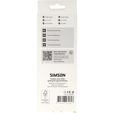 Simson ketting basic normaal