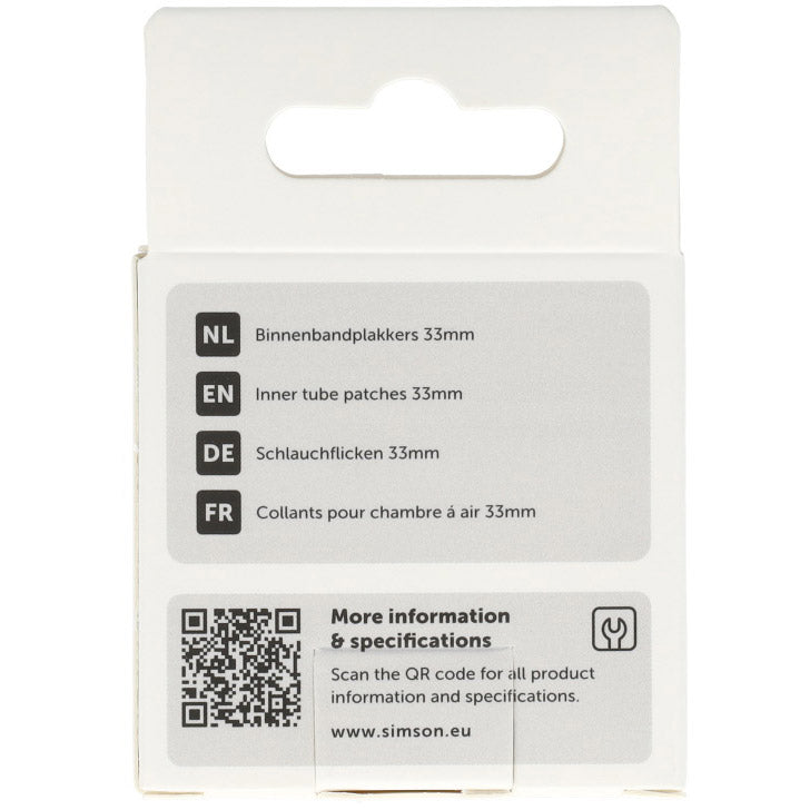 Afbeelding laden in galerijviewer, Simson binnenbandpleisters 33mm 8st
