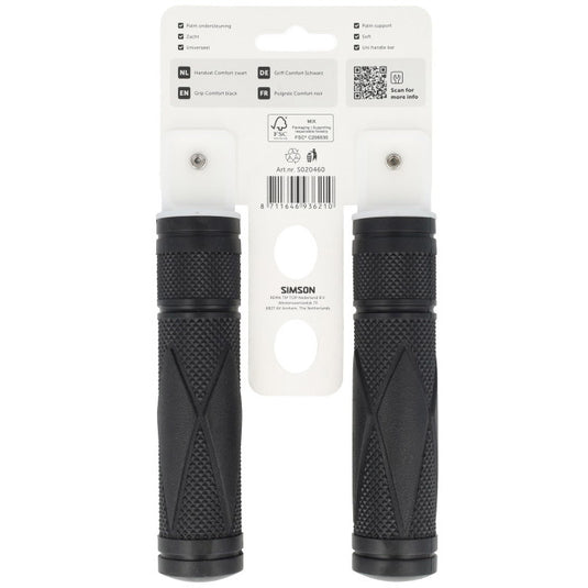 Simson handvatten comfort zwart