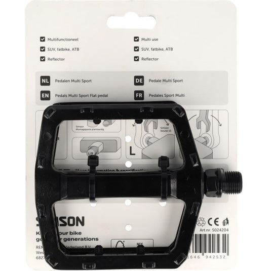 Simson pedalen multi sport voor de moderne suv-fiets, fatbike en atb