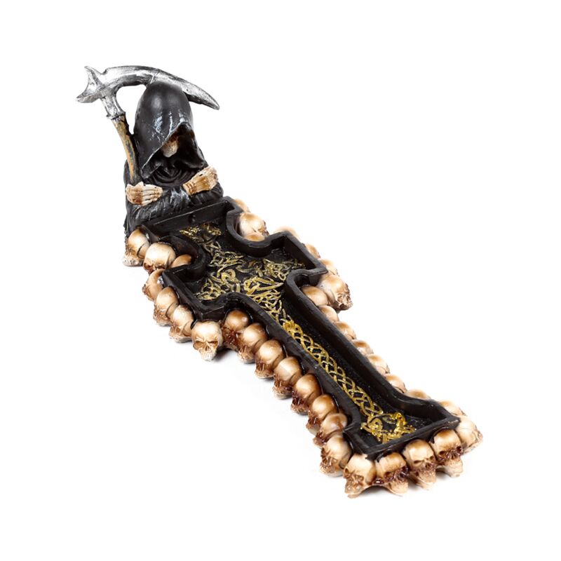 Load image into Gallery viewer, The reaper dood kruis wierookhouder
