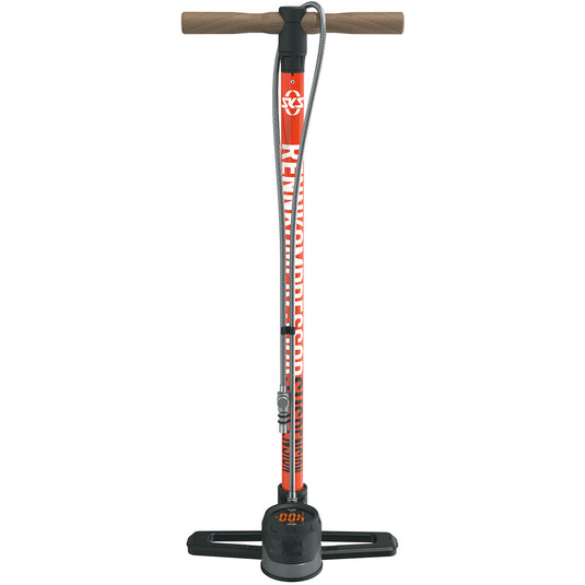 Sks vloerpomp rennkompressor suspension 27,5bar zwart rood