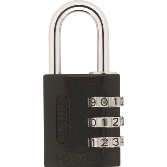 Abus Cijfer hangslot 145 30 zwart (6cm)