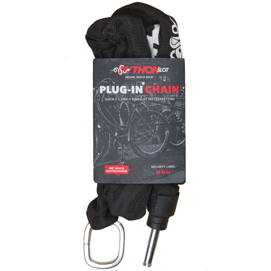 Buzaglo python ringslot insteekketting 5.5 mm. x 140 cm.