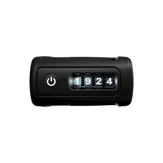 Abus vouwslot Bordo 6000C 90 zwart LED SH - Fietsslot