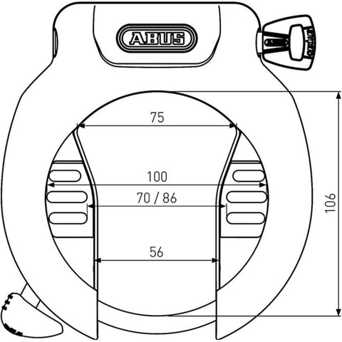 Abus ringslot Pro Amparo 4750S ART 2