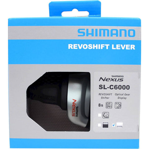 Shimano Draaigreep Nexus C6000 8-Sp Voor Cj-8S20 Zilver