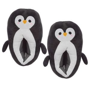 Pinguïn sloffen (unisex one size)