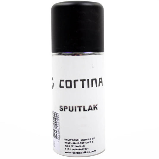 Cortina spuitlak uzz69005 jet black matt 150ml