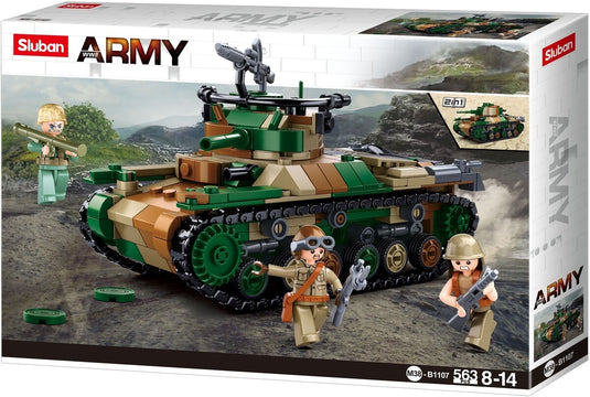 Sluban army type 97 middel tank (m38-b1107)