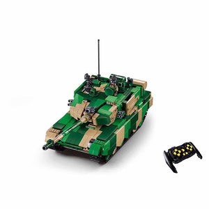 Sluban power bricks tank ztz-99as met afstandsbediening (m38-b7071)