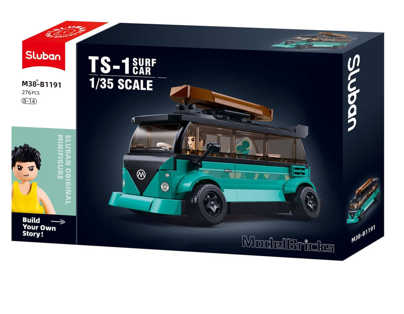 Load image into Gallery viewer, Sluban modelbricks surf auto (m38-b1191)
